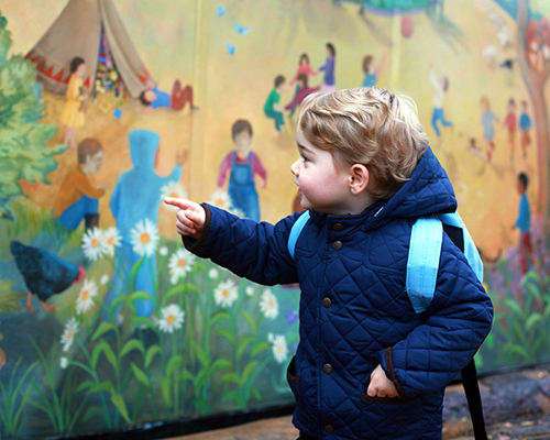 Малкият принц тръгна на детска градина и не пророни сълза