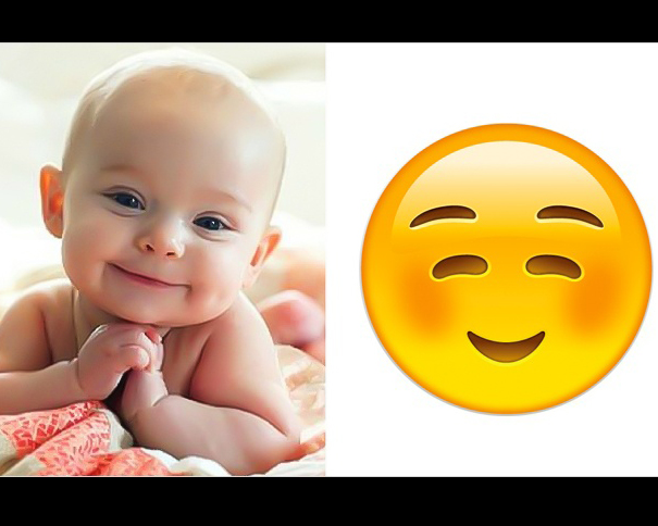 Десет наистина сладки бебета, които изглеждат точно като емотикони