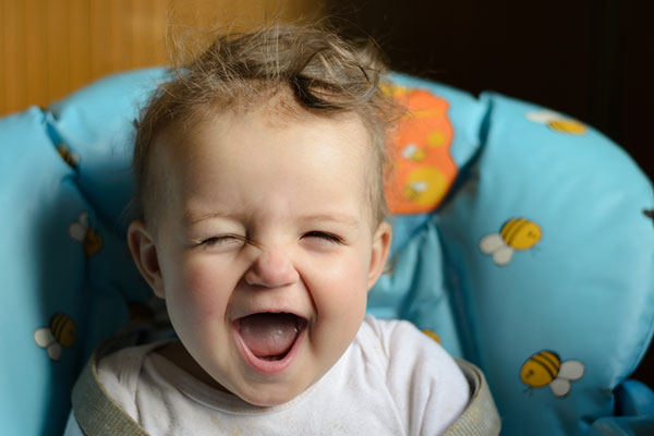 Кога се смеят бебетата?