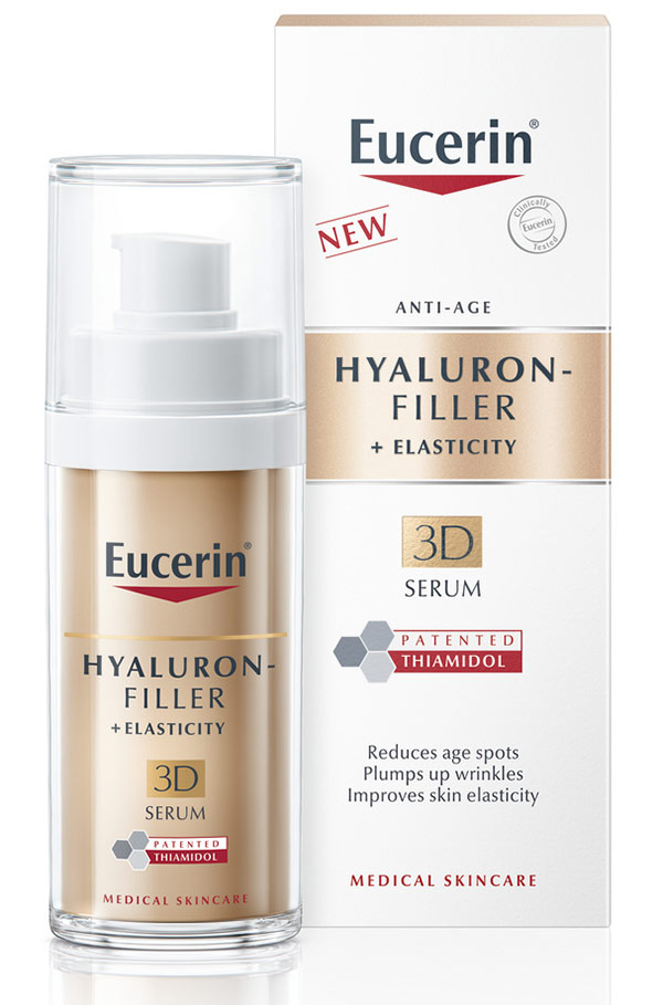Новият Eucerin® Hyaluron-Filler + Elasticity 3D Серум