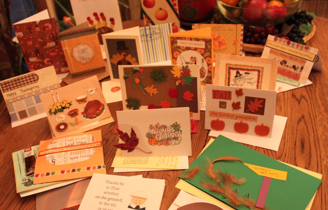 thanksgiving cards