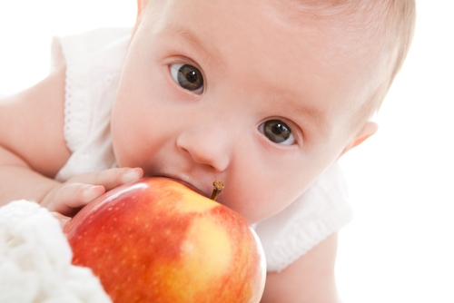 Защо ябълките са добра храна за бебето?