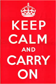 Откъде дойде Keep Calm and Carry on