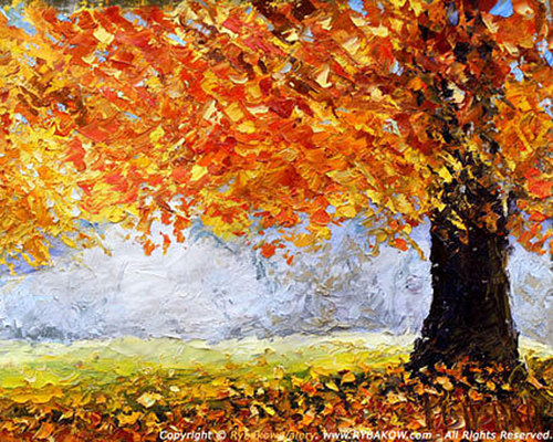 autumn-painting-valery-rybakow