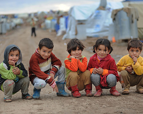 Децата, които живеят в условия на война се развиват по-бавно