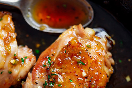 Easy-Honey-Garlic-Chicken-cafedelites-1